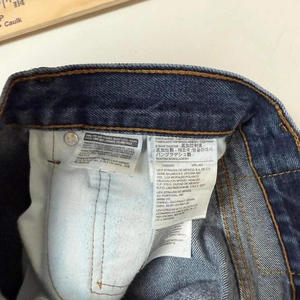 Mens Levi Strauss 505 Blue Denim Relax Fit Jeans size 30x30‎